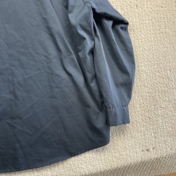 VTG Big Bill Canada Made Work Shirt Men 3XL Blue Pearl Snap Long Sleeve Workwear - Picture 13 of 14